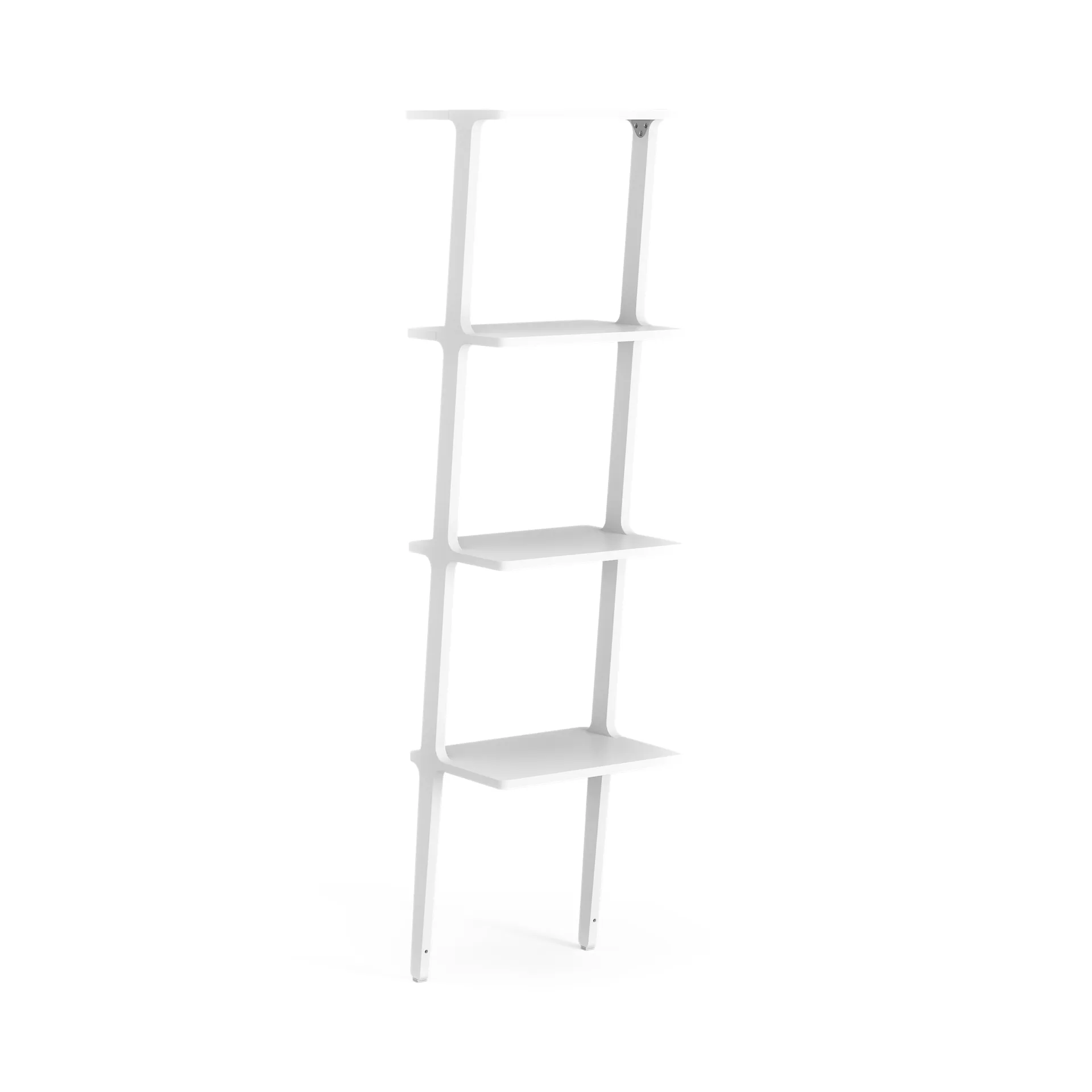 Libri shelf 4 ράφι, Δεσποτάκι Λευκό λακαρισμένο Swedese