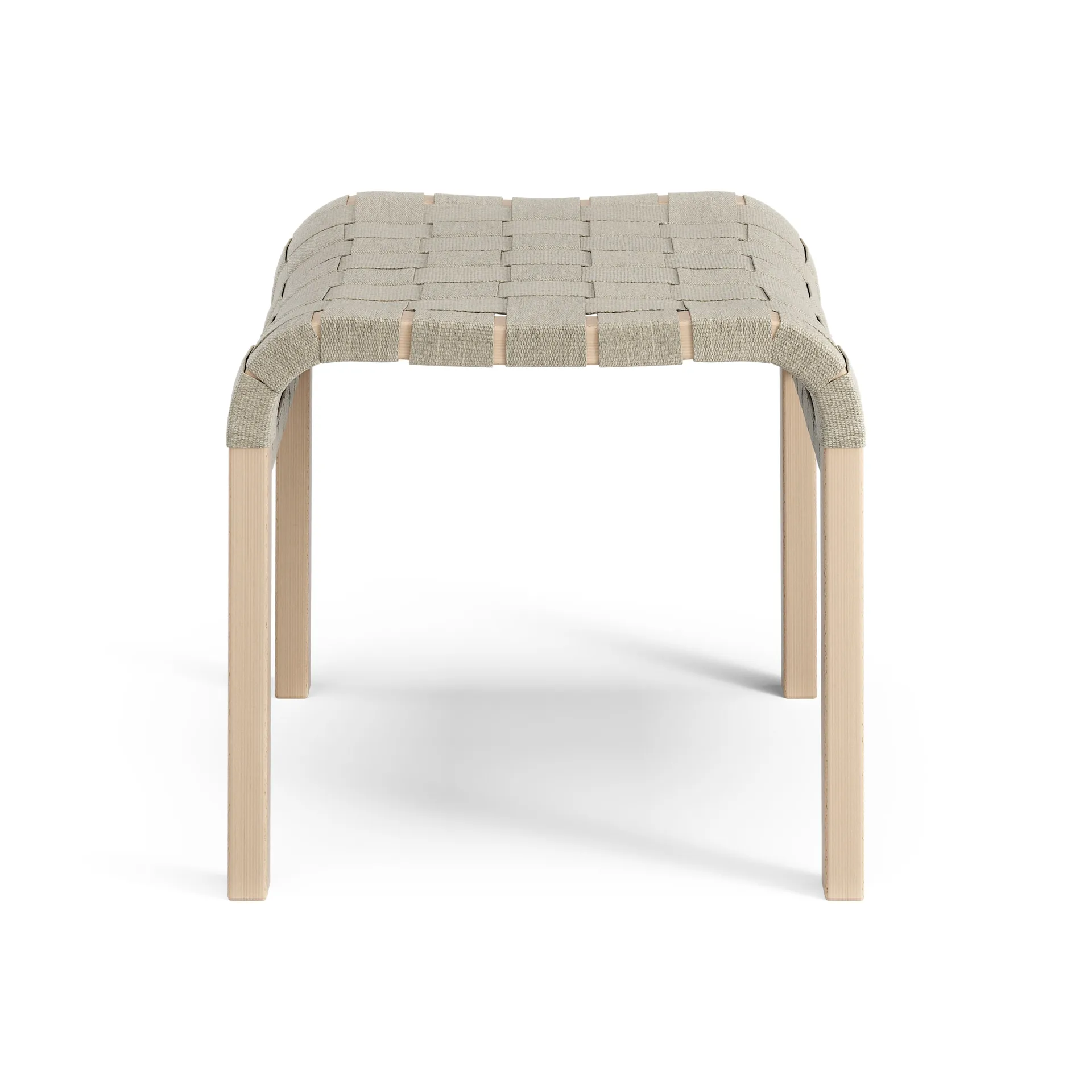 Primo υποπόδιο από λακαρισμένη οξιά, Φυσικό Swedese