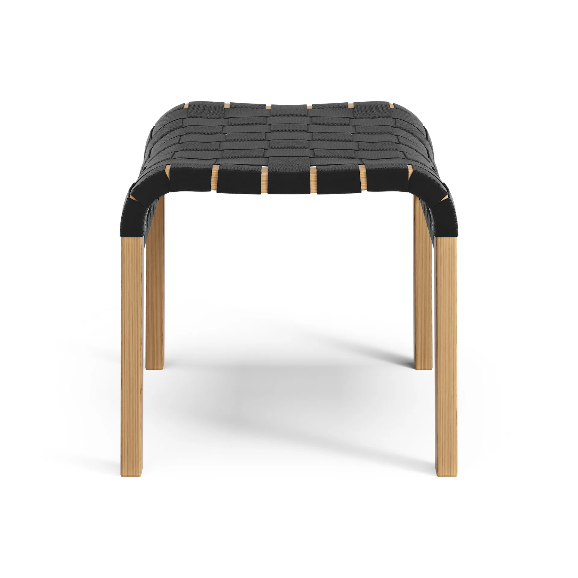 Primo υποπόδιο από λαδωμένη δρυ, Μαύρο Swedese