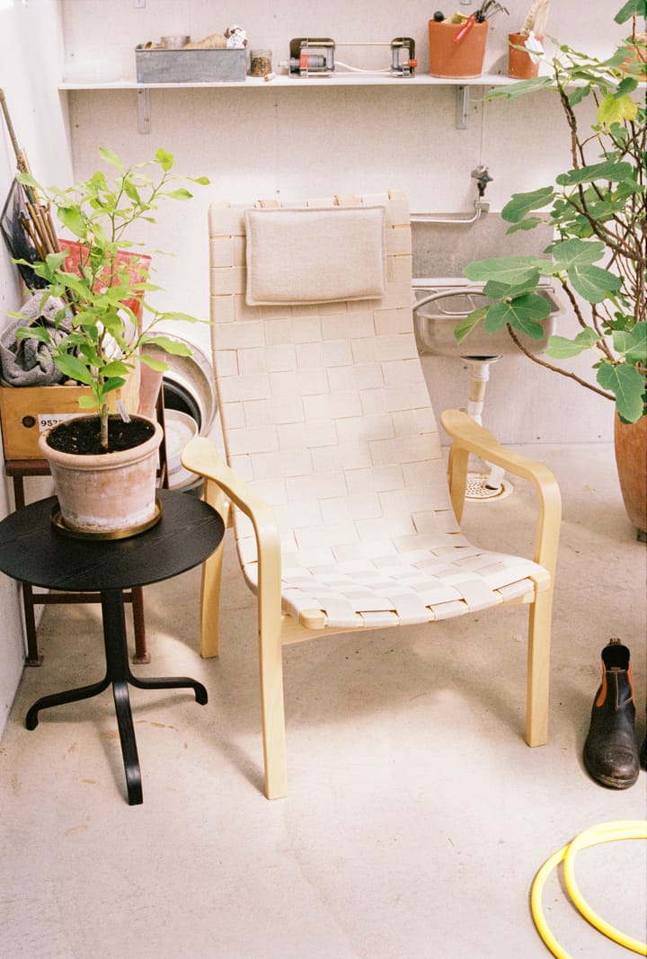 Primo πολυθρόνα ψηλή με μαξι λάρι από λακαρισμένη οξιά - Φυσικό - Swedese