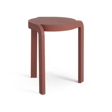 Spin στρογγυλό σκαμπό H44 cm - Ash-english red, Ø32x44 cm - Swedese