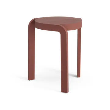 Spin στρογγυλό σκαμπό H44 cm - Ash-english red, Ø32x44 cm - Swedese