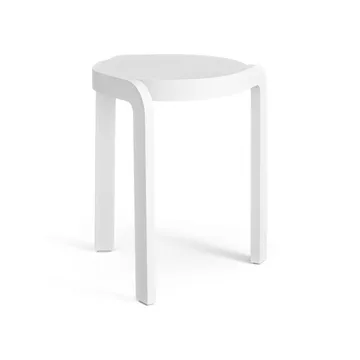 Σκαμπό Spin H44 cm - Δεσποτάκι λευκό λακαρισμένο - Swedese