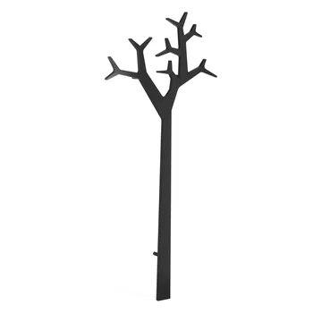 Tree Black Edition κρεμάστρα τοίχου 194 cm - Μαύρο - Swedese