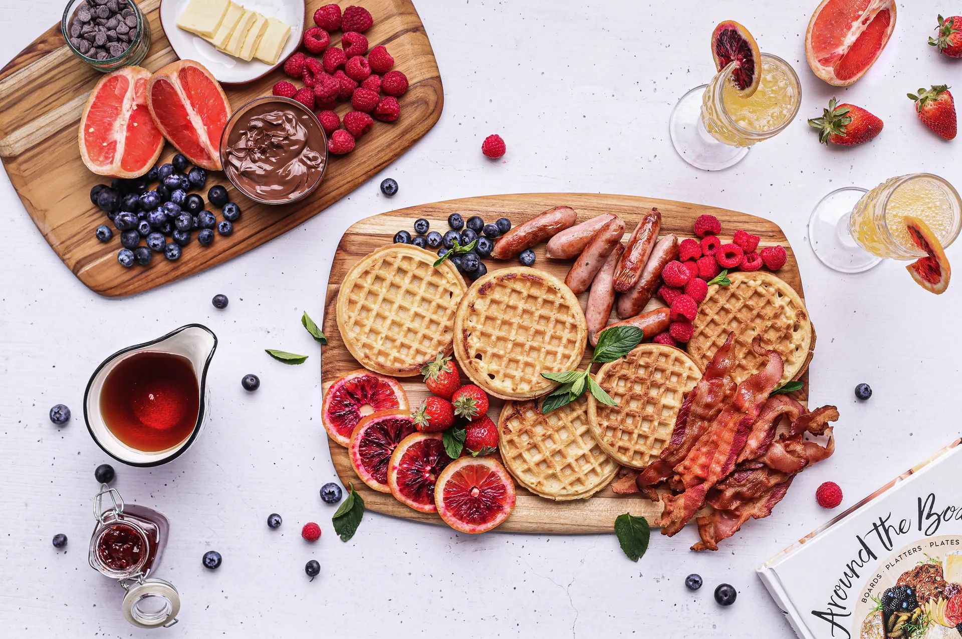 Elegant Rectangle Serving σανίδα σερβιρίσματος 204, L Teakhaus