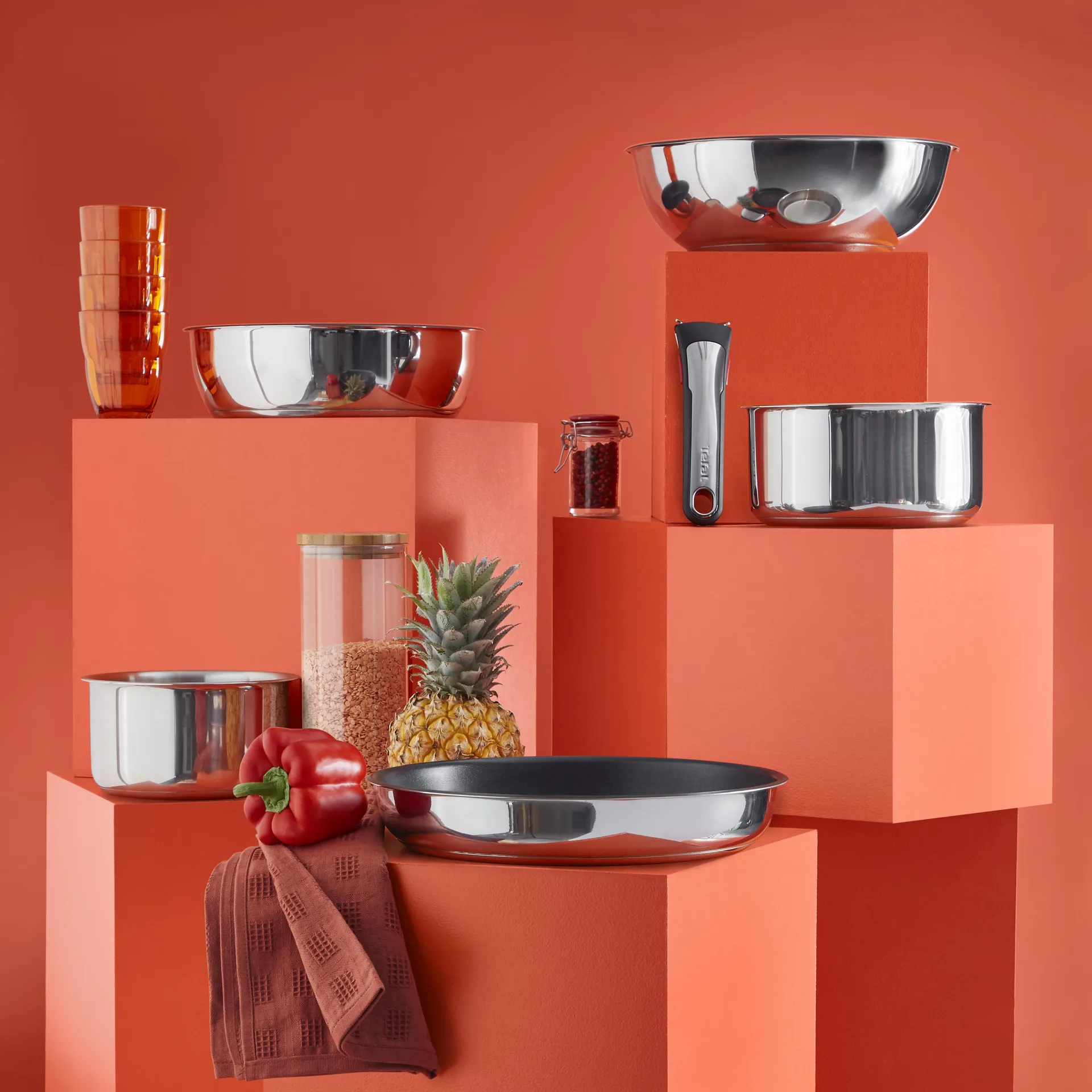 Ingenio Preference ON σετ κατσαρολάκια, 3 τεμάχια Tefal