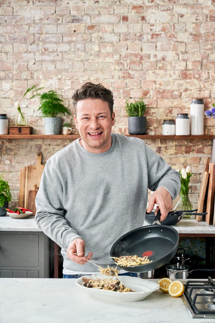Jamie Oliver Quick & Easy ανοδιωμένο τηγάνι  - 24 cm - Tefal