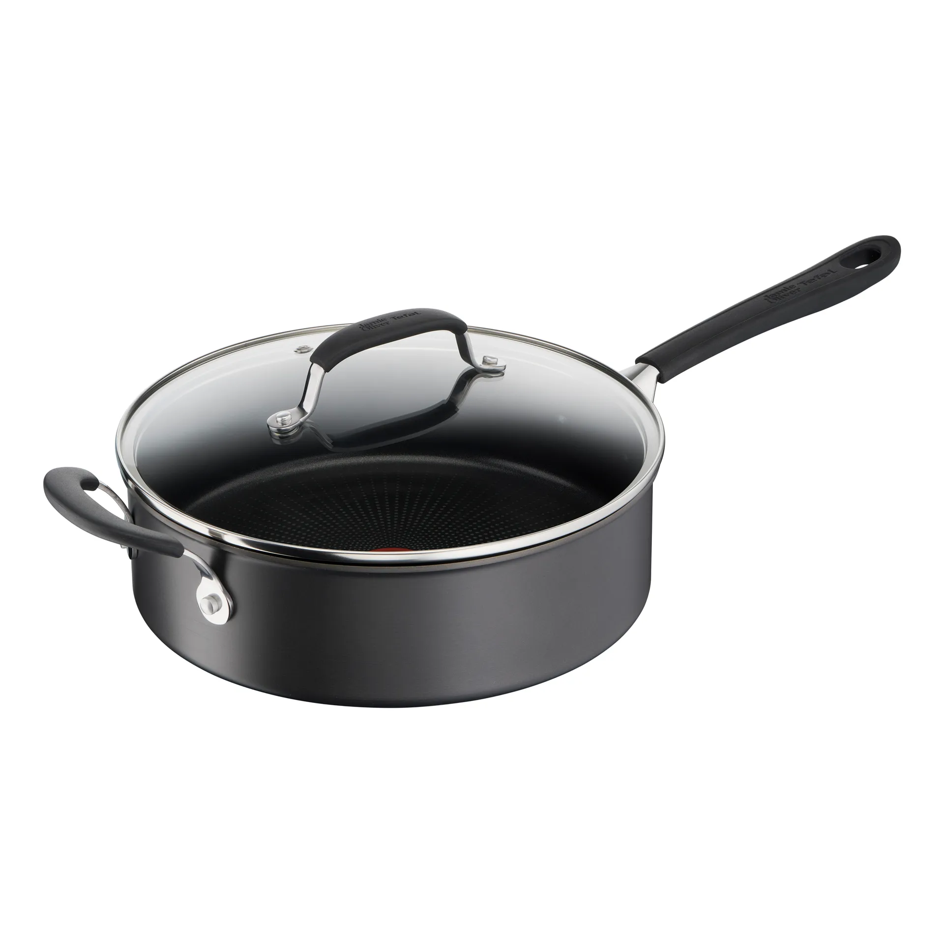 Jamie Oliver Quick & Easy ανοδιωμένο τηγάνι σοταρίσματος, 26 cm Tefal