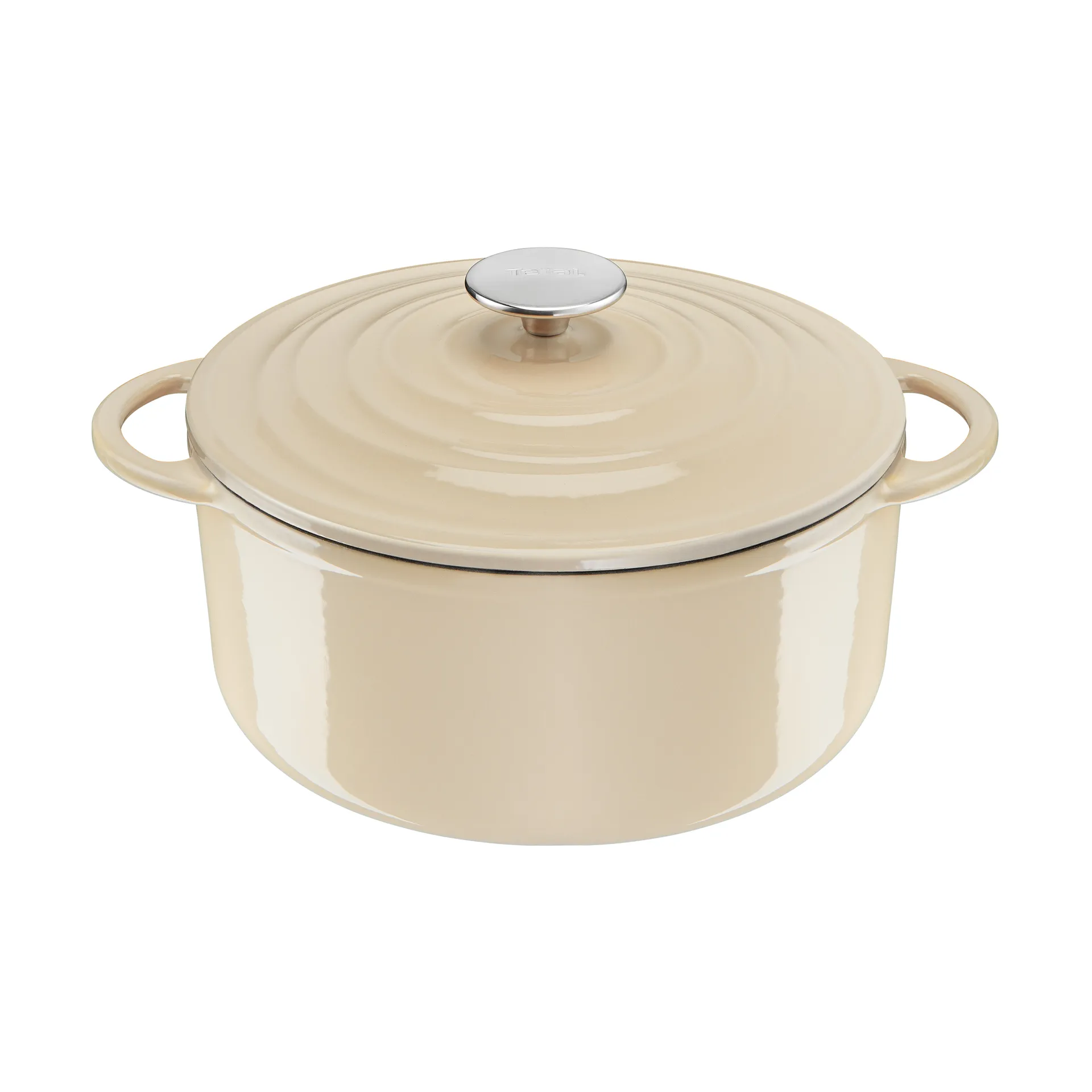 Τεφάλ LOV στρογγυλή κατσαρόλα 5 L, Μπεζ Tefal