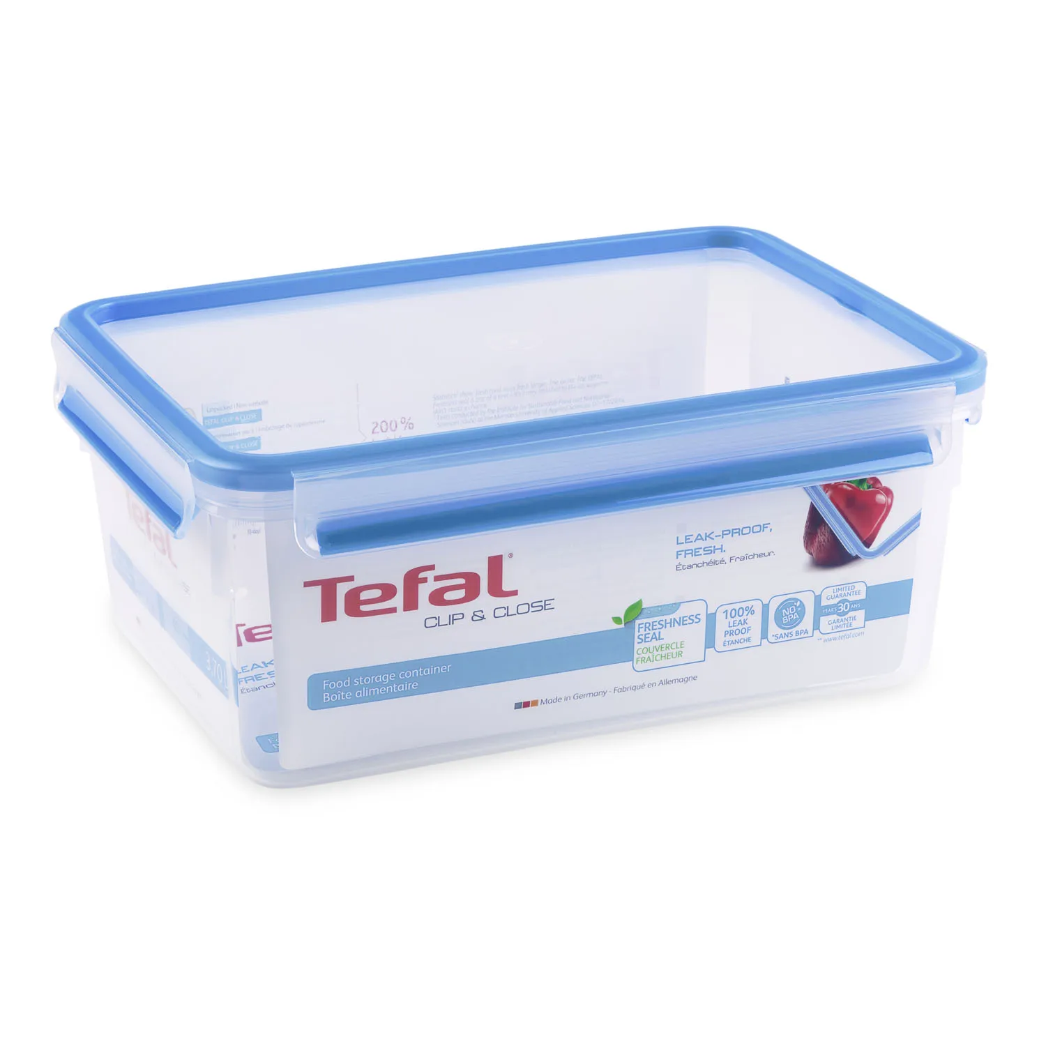 MasterSeal FRESH δοχείο φαγητού, 3,7 l Tefal