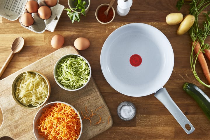 Natural chef σετ τηγάνια γκρι, 2 τεμάχια Tefal