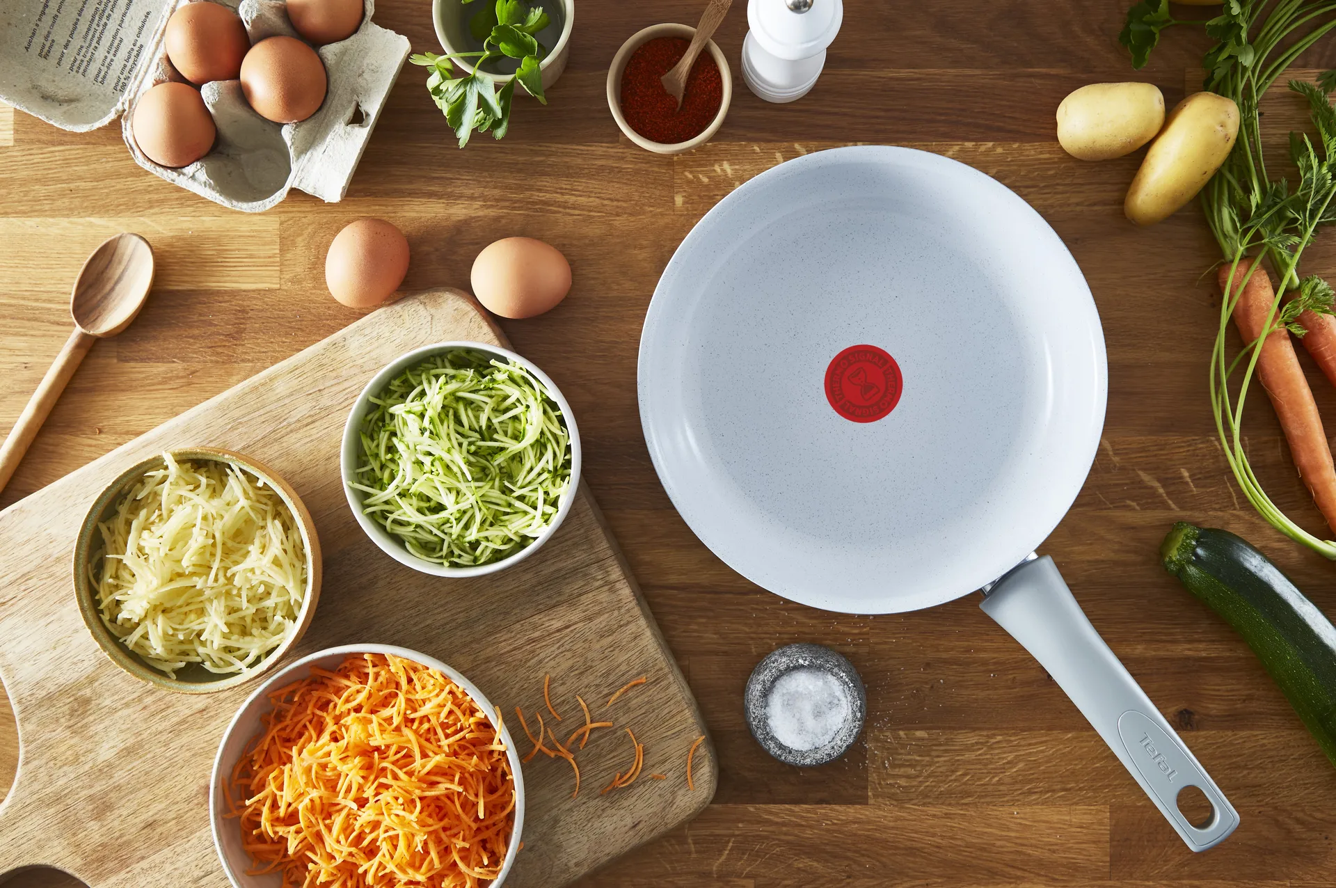 Natural chef τηγάνι γκρι, 28 cm Tefal