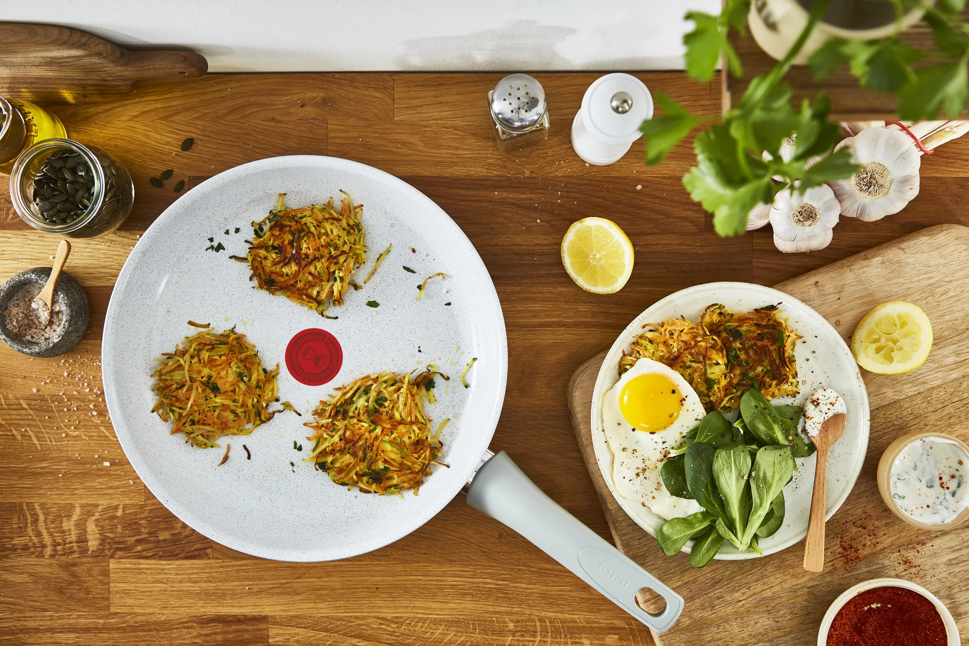 Natural chef τηγάνι γκρι, 28 cm Tefal