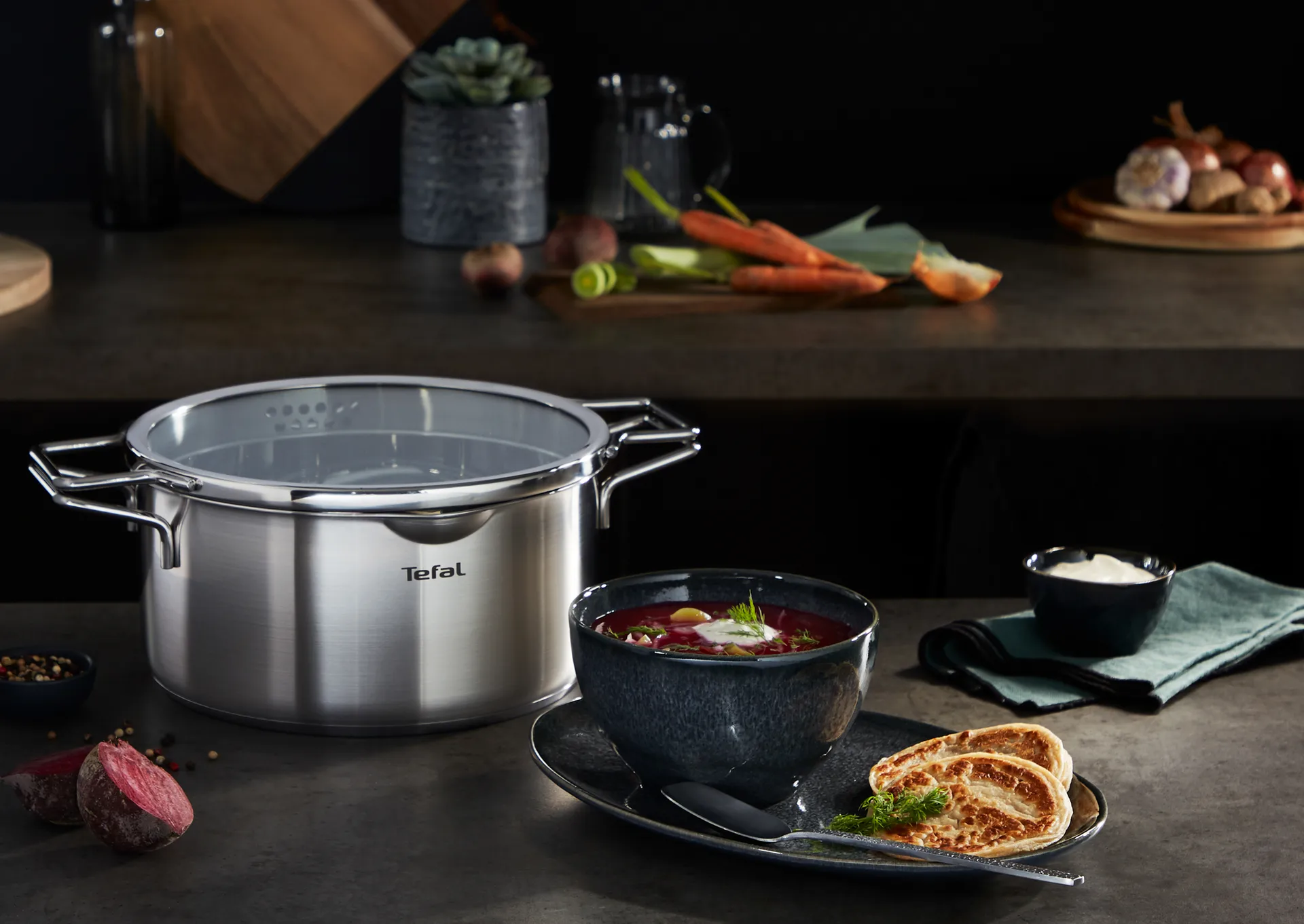 Nordica ταψί από ανοξείδωτο ατσάλι, 2,5 l Tefal
