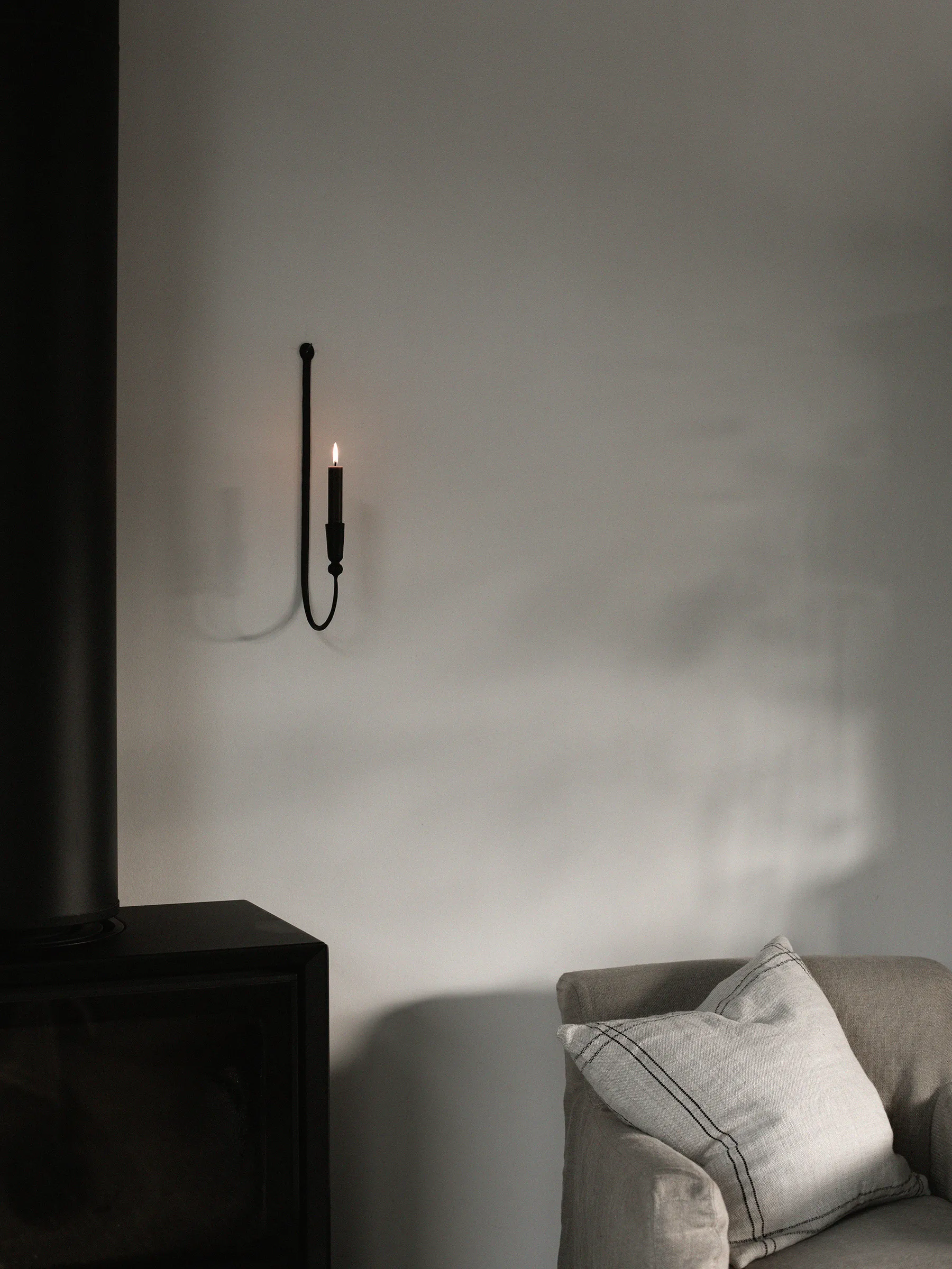 Boule κηροπήγιο τοίχου, Μάυρο Tell Me More