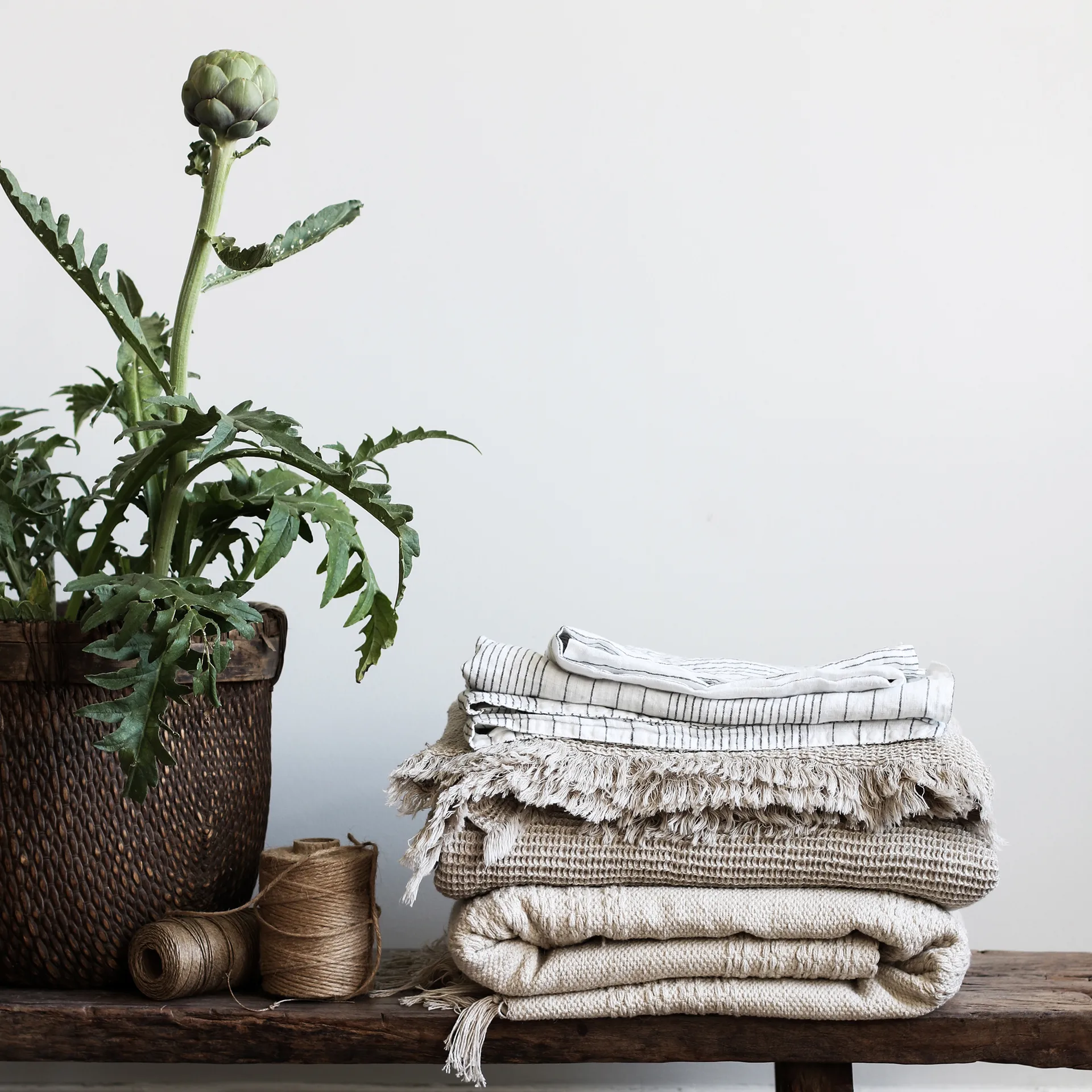 Calma ριχτάρι 140x200 cm, Μπεζ Tell Me More