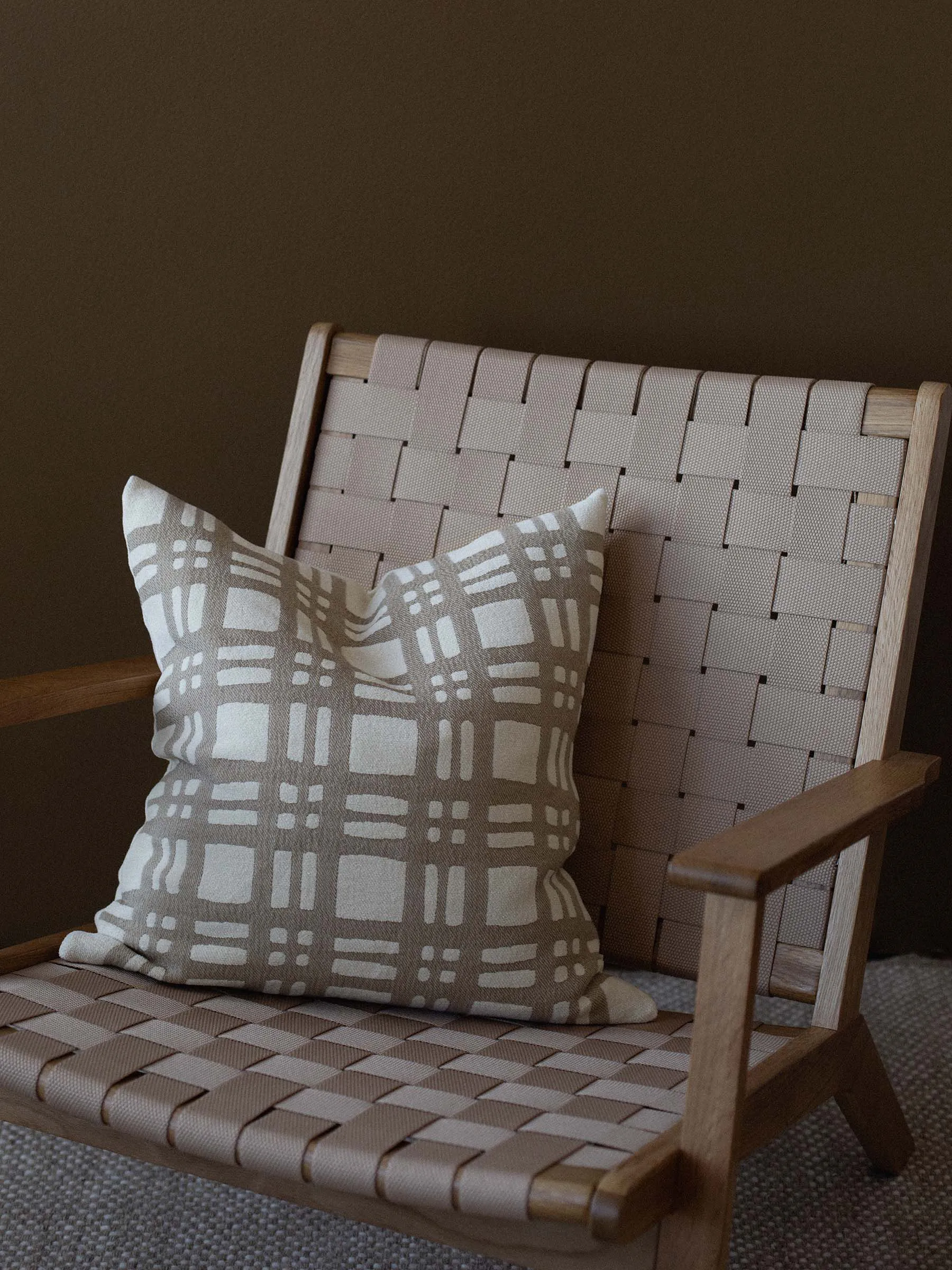 Camille μαξιλαροθήκη 50x50 εκ., Μπεζ Tell Me More