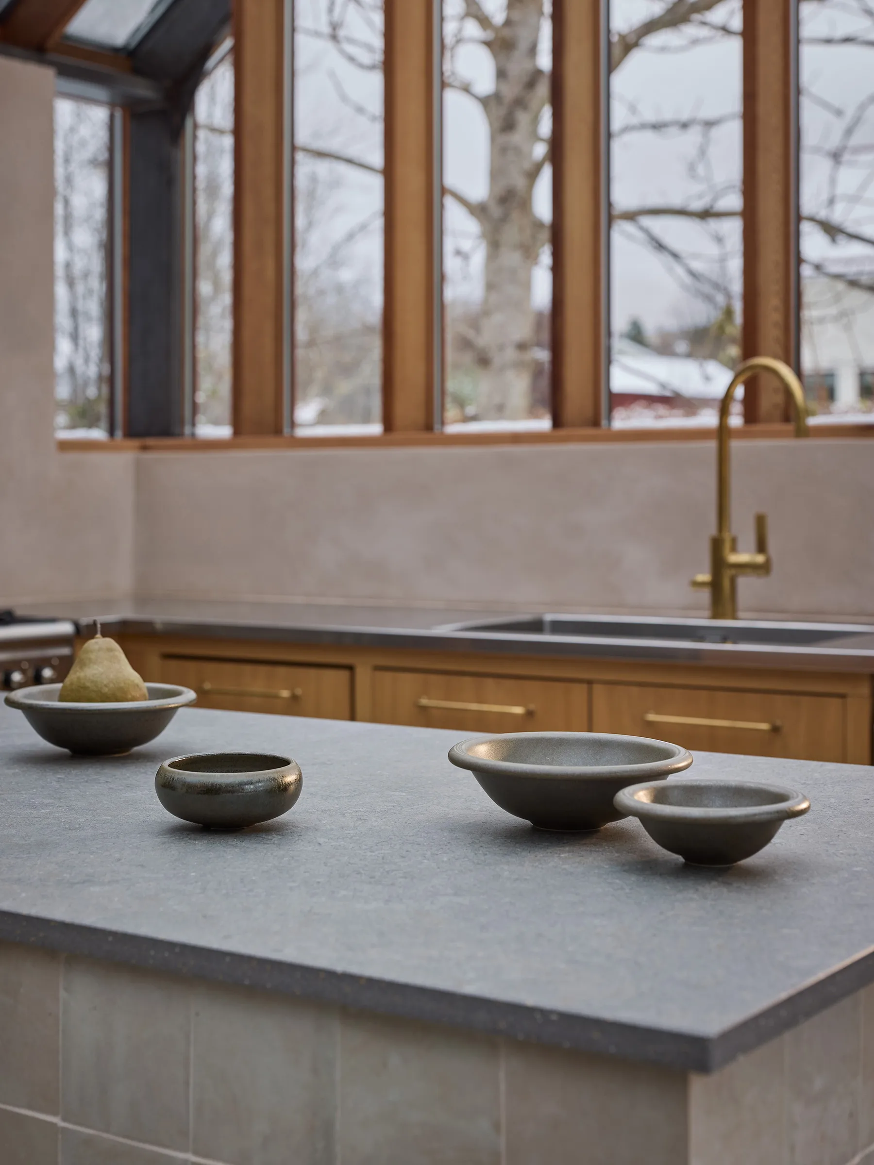 Elba μπολ, Green brown, Ø18 εκ. Tell Me More