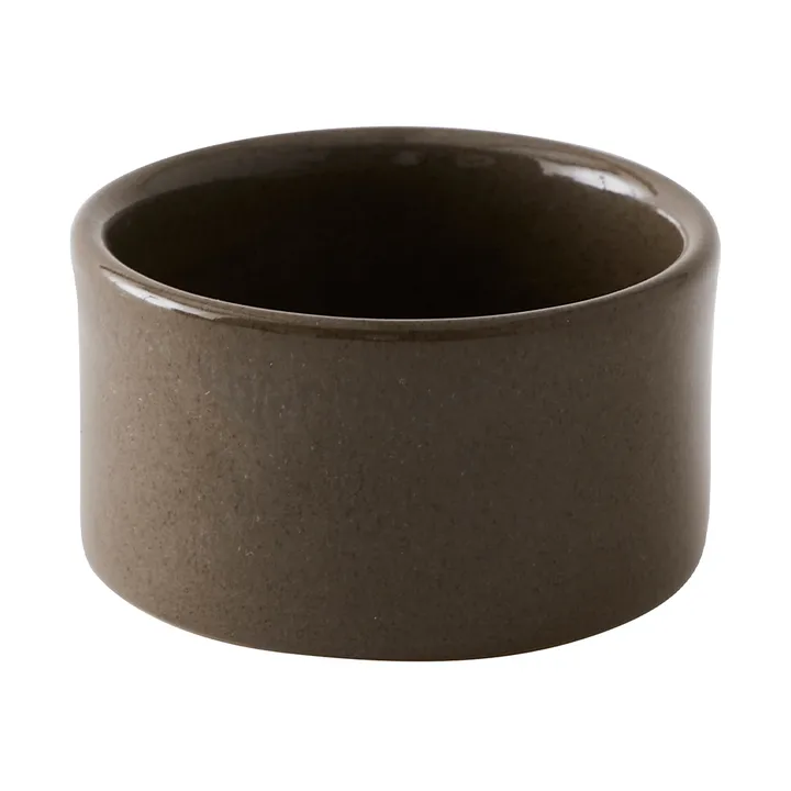Elio κυλινδρικό μπολ - Dark brown, Ø8,5x4,5 εκ. - Tell Me More