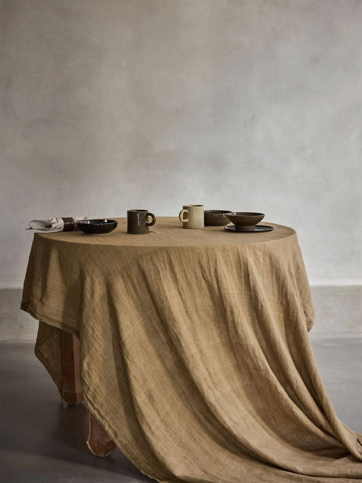 Elio δαχτυλίδι πετσέτας, Dark brown Tell Me More