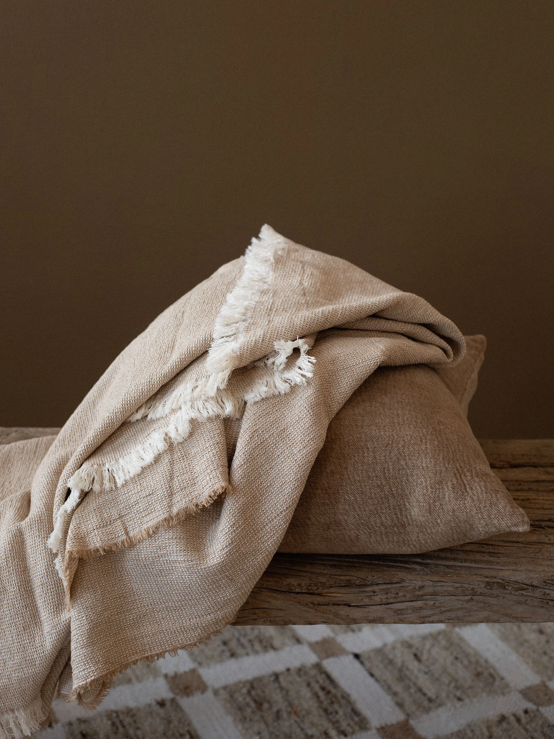 Florian ριχτάρι 135x200 εκ., Μπεζ Tell Me More