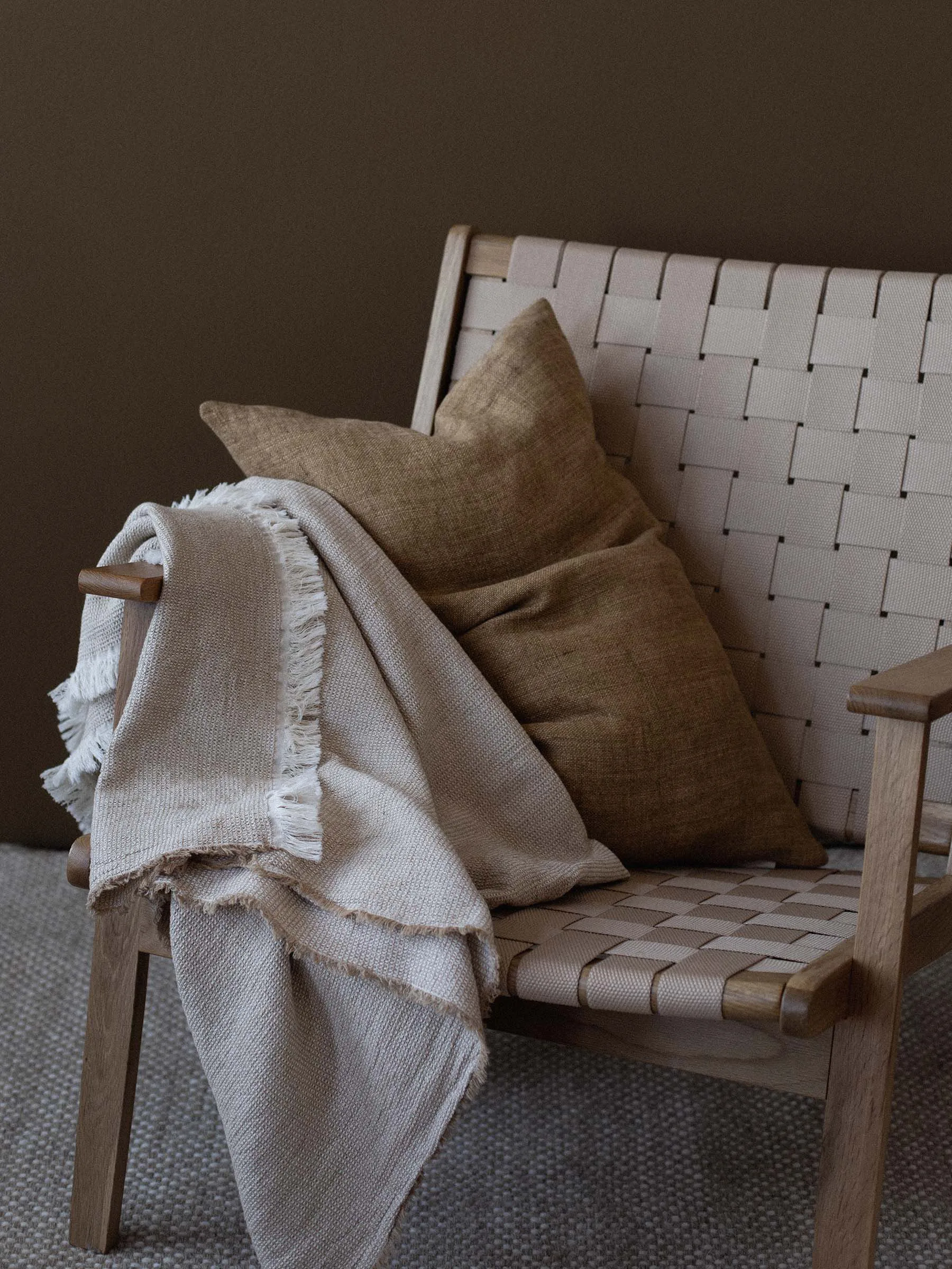 Florian ριχτάρι 135x200 εκ., Μπεζ Tell Me More