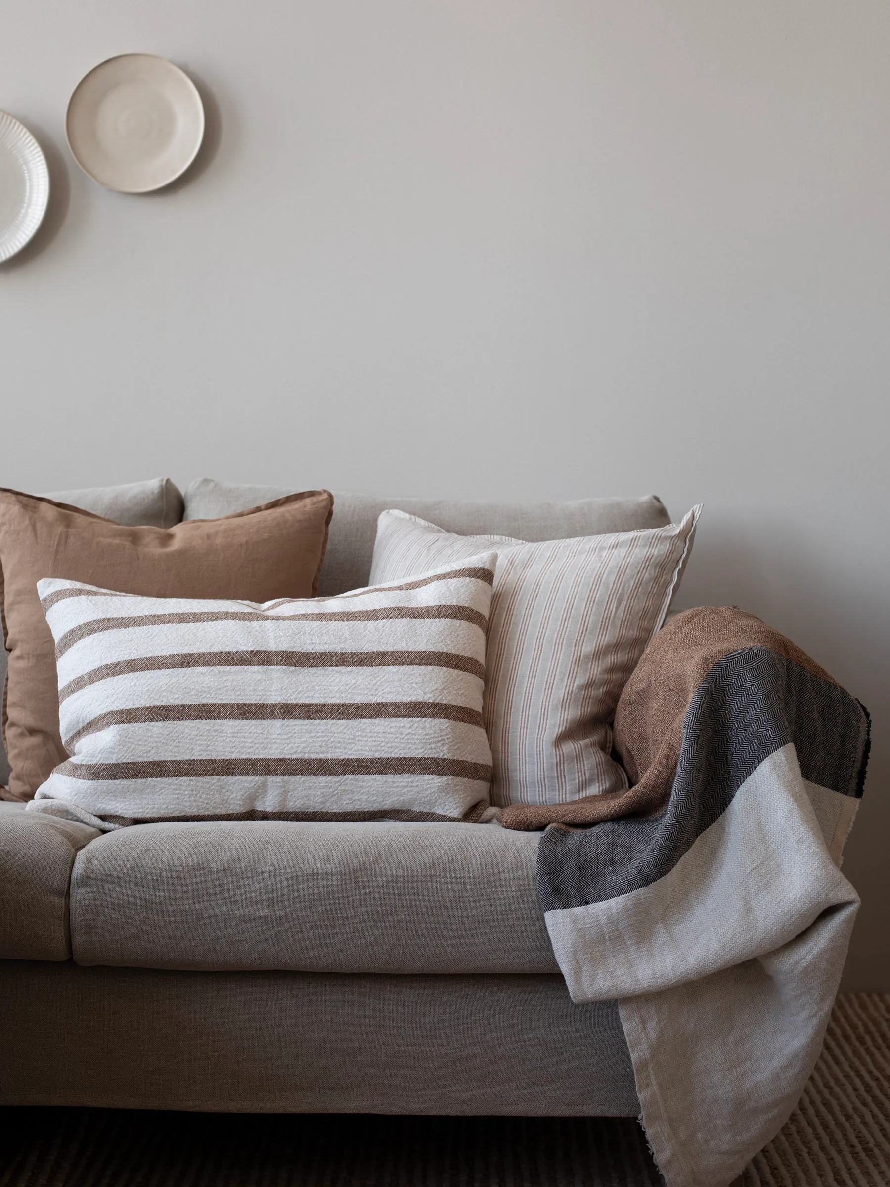 Μαξιλαροθήκη Gaston 40x60 εκ., Hazelnut Tell Me More