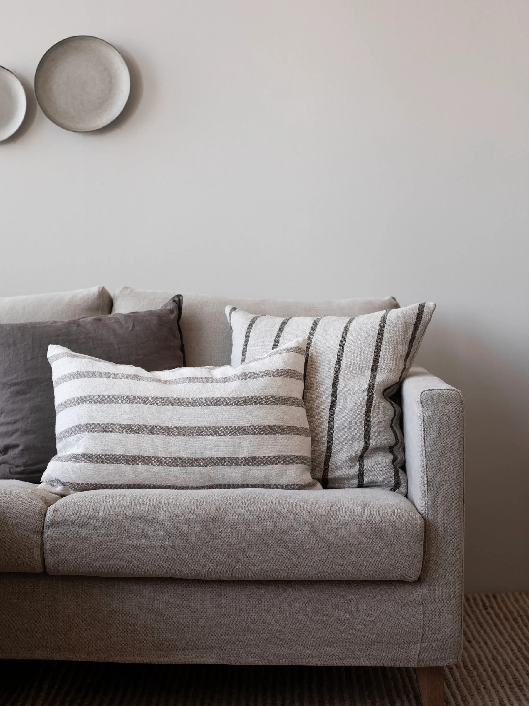 Μαξιλαροθήκη Gaston 40x60 εκ., Natural Tell Me More