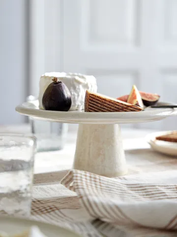 Πιατέλα για τούρτα Granada - Cream, Ø26x11 εκ. - Tell Me More