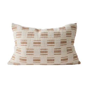 Μαξιλαροθήκη Julien 40x60 εκ. - Off-white-σκουριασμένο κόκκινο - Tell Me More