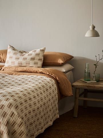 Μαξιλαροθήκη Julien 40x60 εκ. - Off-white-σκουριασμένο κόκκινο - Tell Me More