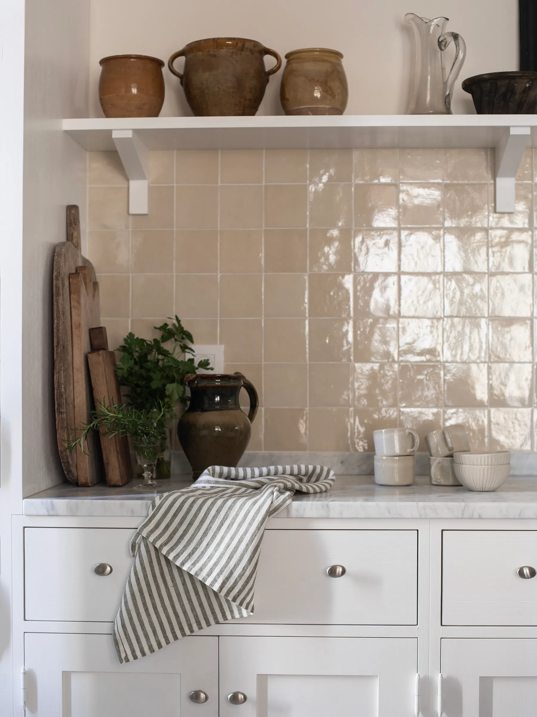 Πετσέτα κουζίνας Leon 50x70 εκ., Seagrass Tell Me More