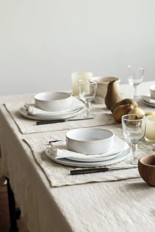 Marion τραπεζομάντιλο λινό 145x270 cm, Σιτάρι Tell Me More