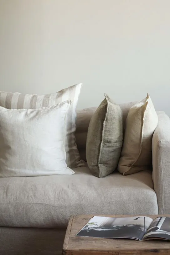 Marion μαξιλαροθήκη λινή 50x50 cm, Αμμόλοφος Tell Me More