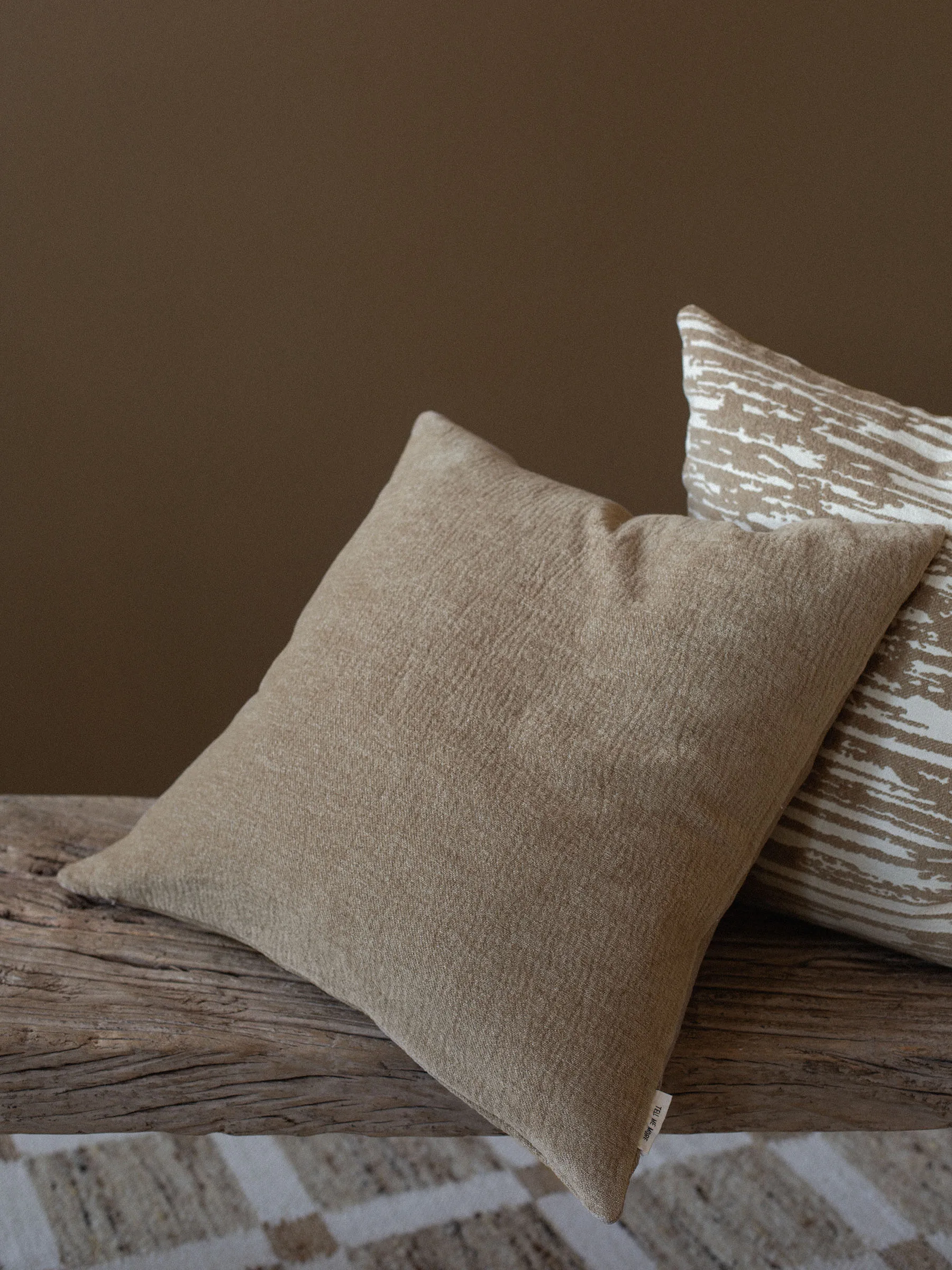 Matteo μαξιλαροθήκη 50x50 εκ., Μπεζ Tell Me More