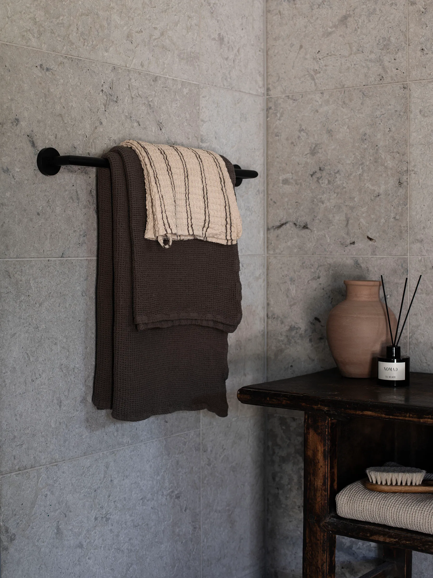 Πετσέτα μπάνιου Nella 70x140 εκ., Taupe Tell Me More
