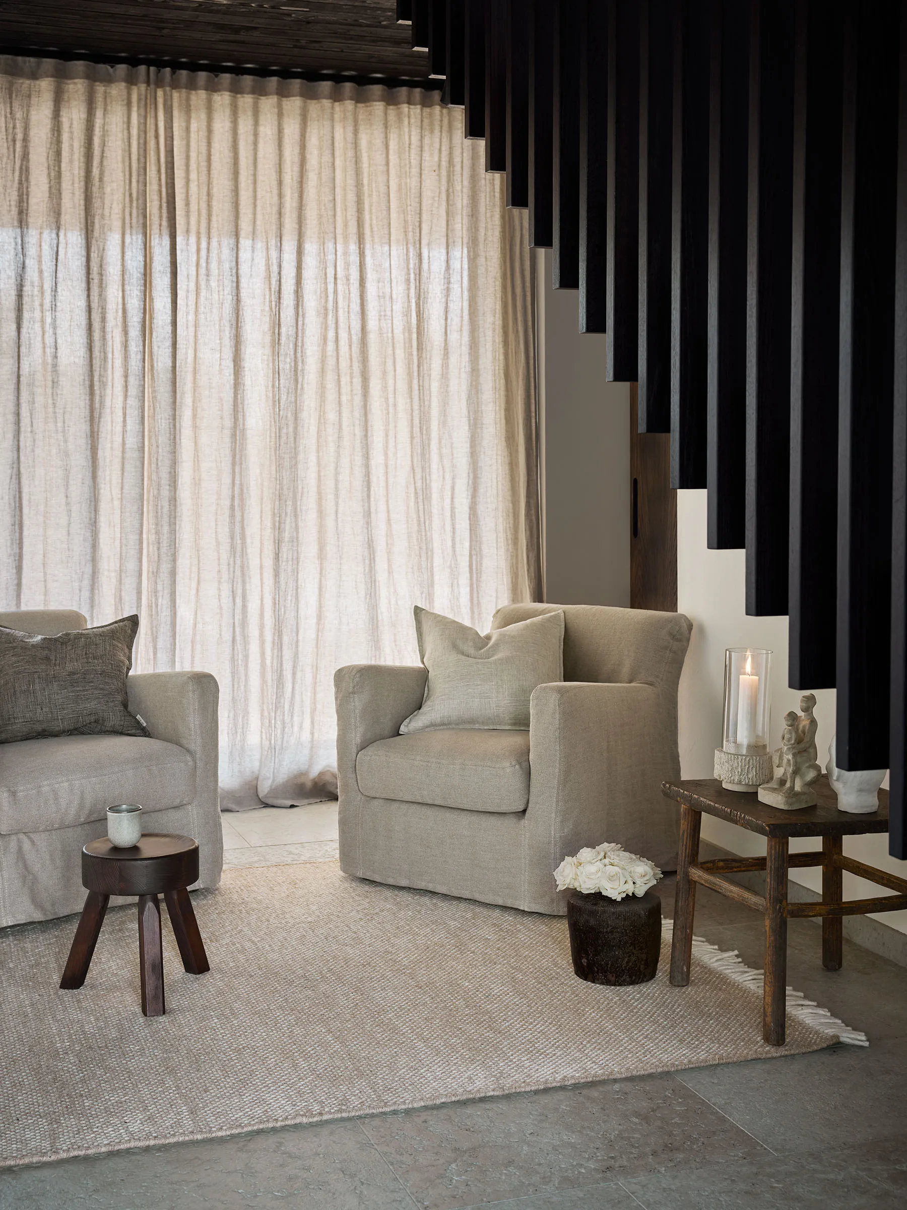 Nelson μάλλινο χαλί, Beige-Offwhite, 170x240 εκ. Tell Me More