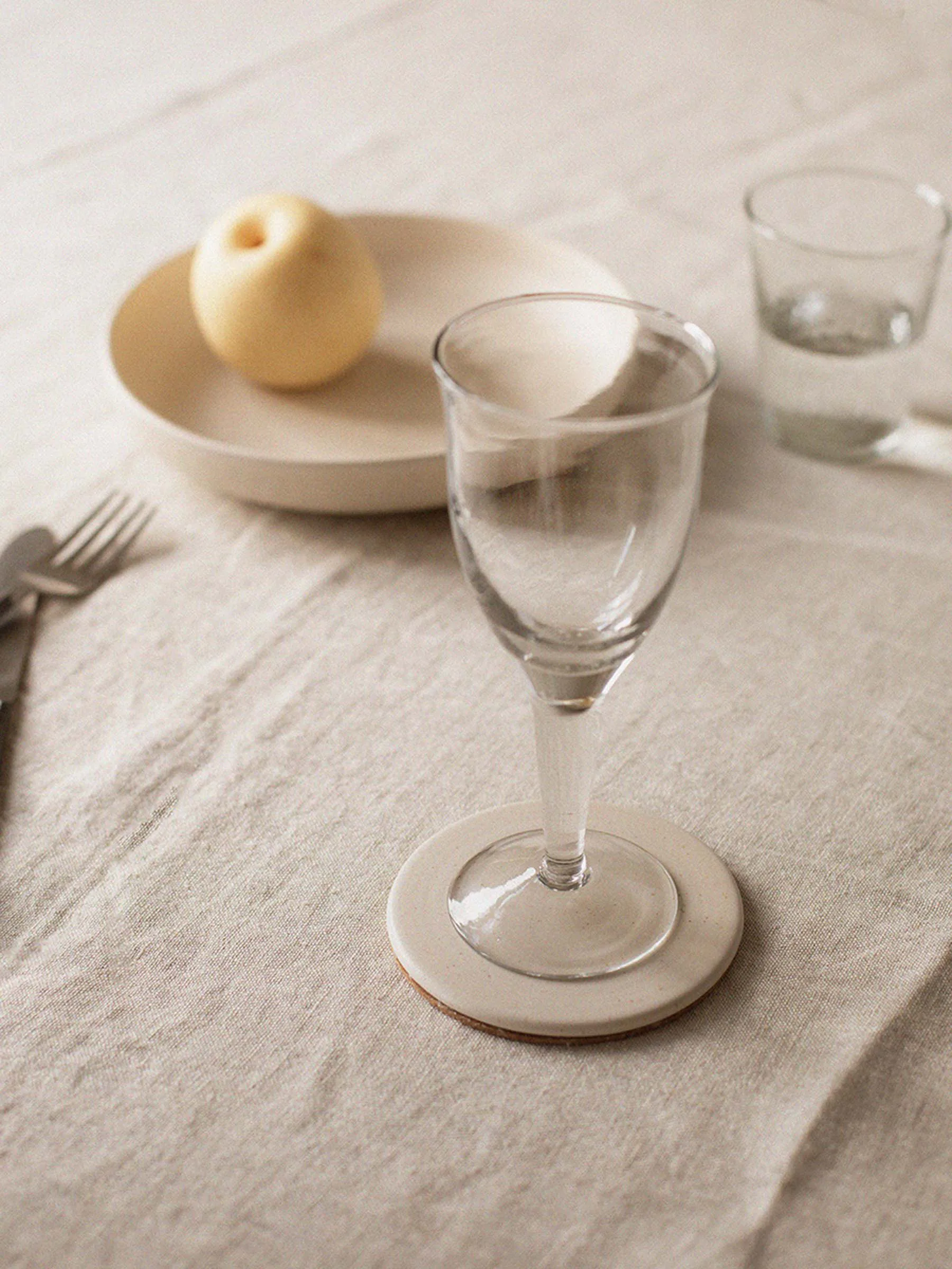 Palermo σουβέρ Ø11 εκ., Offwhite Tell Me More