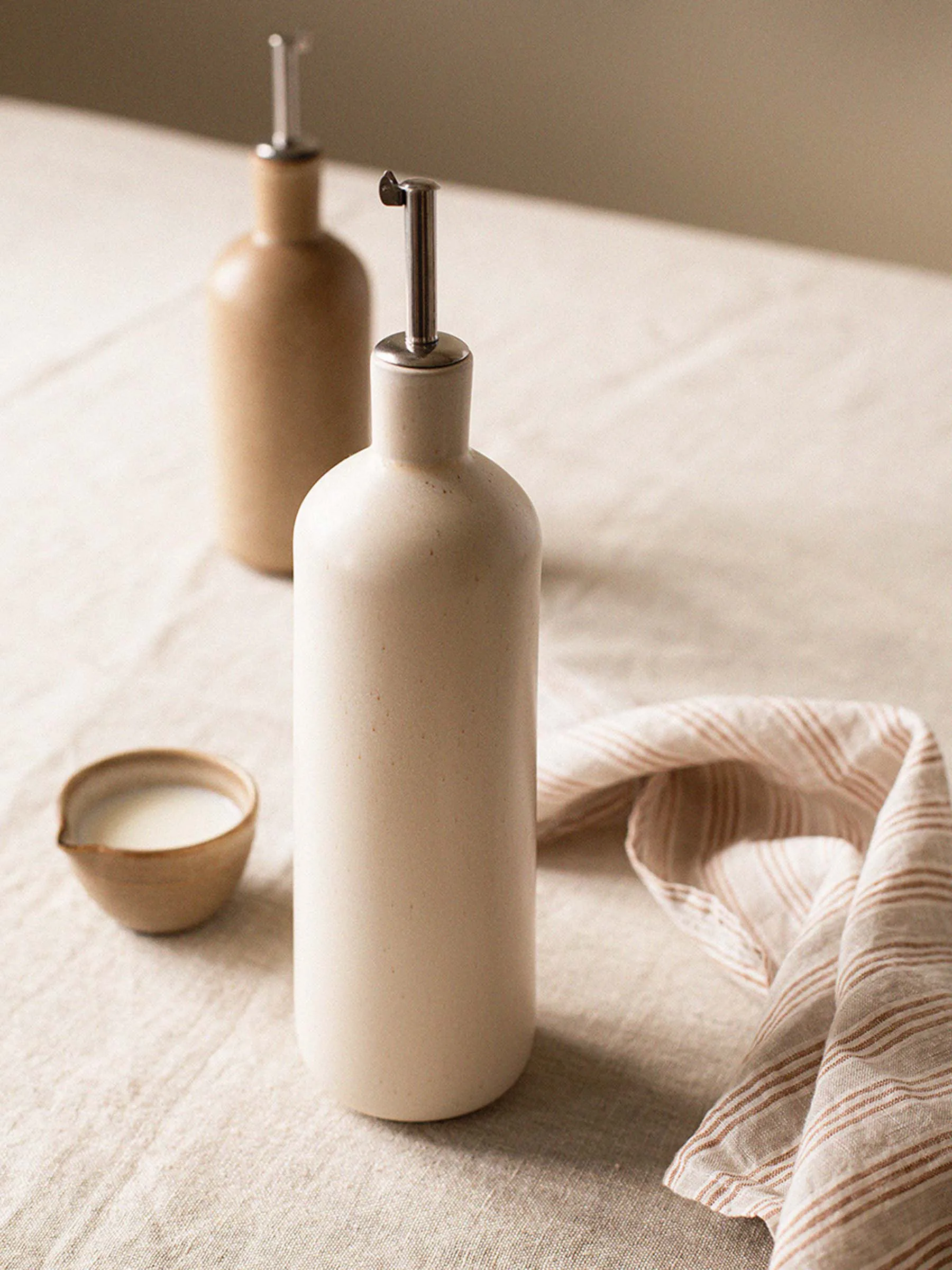 Palermo μπουκάλι για λάδι & ξύδι, Offwhite, medium 70 cl Tell Me More