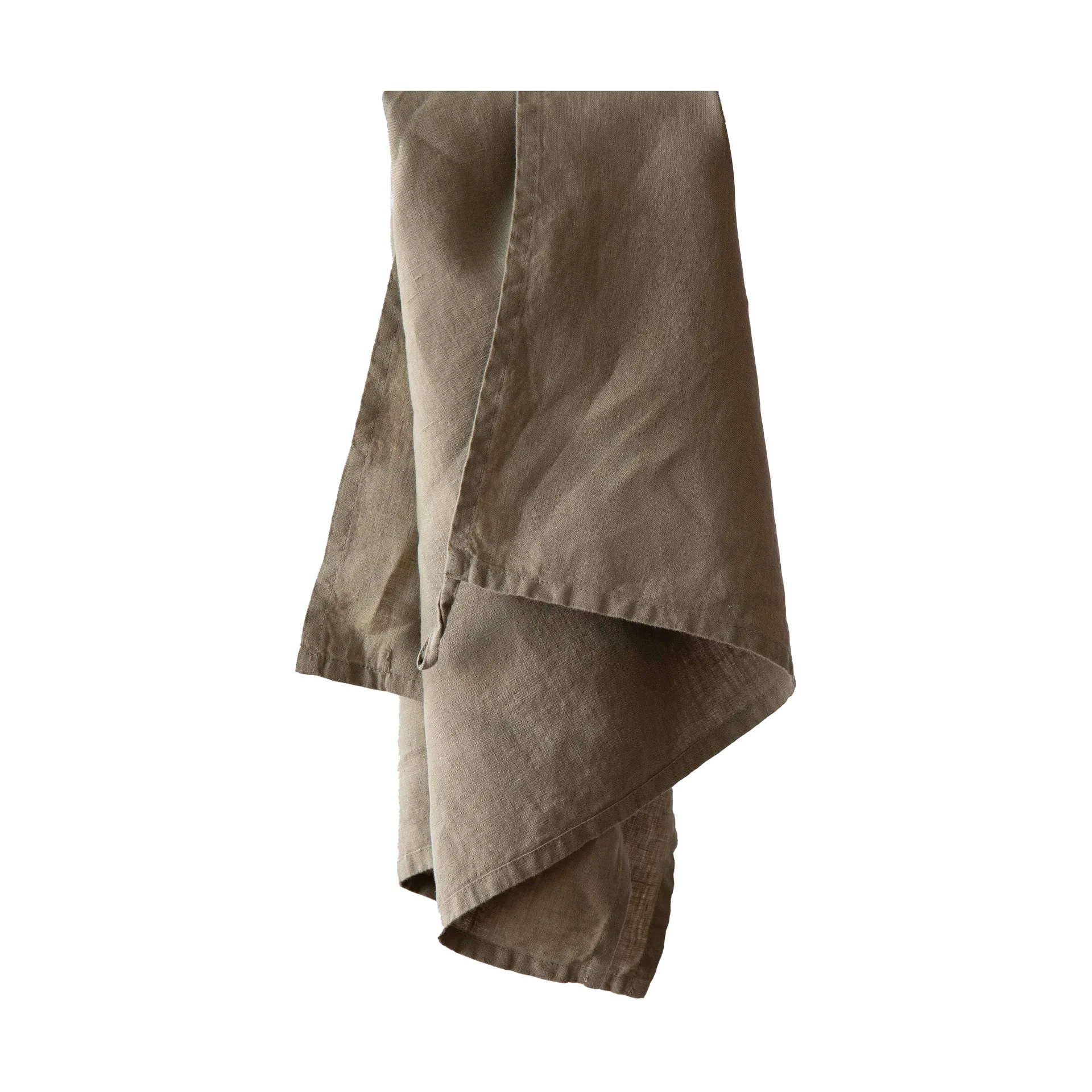 Tell me more πετσέτα κουζίνας λινό 50x70 cm, Olive Tell Me More