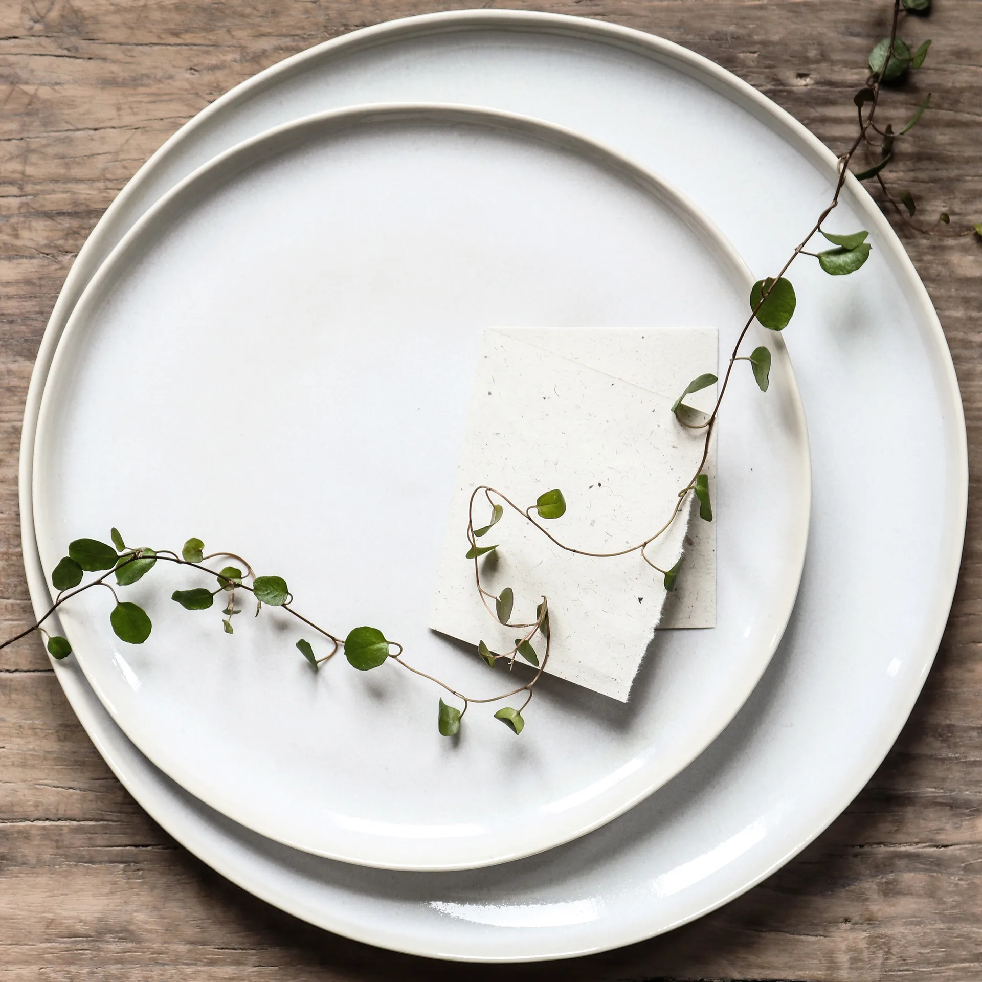 Vince πιάτο 27 cm, Λευκό Tell Me More