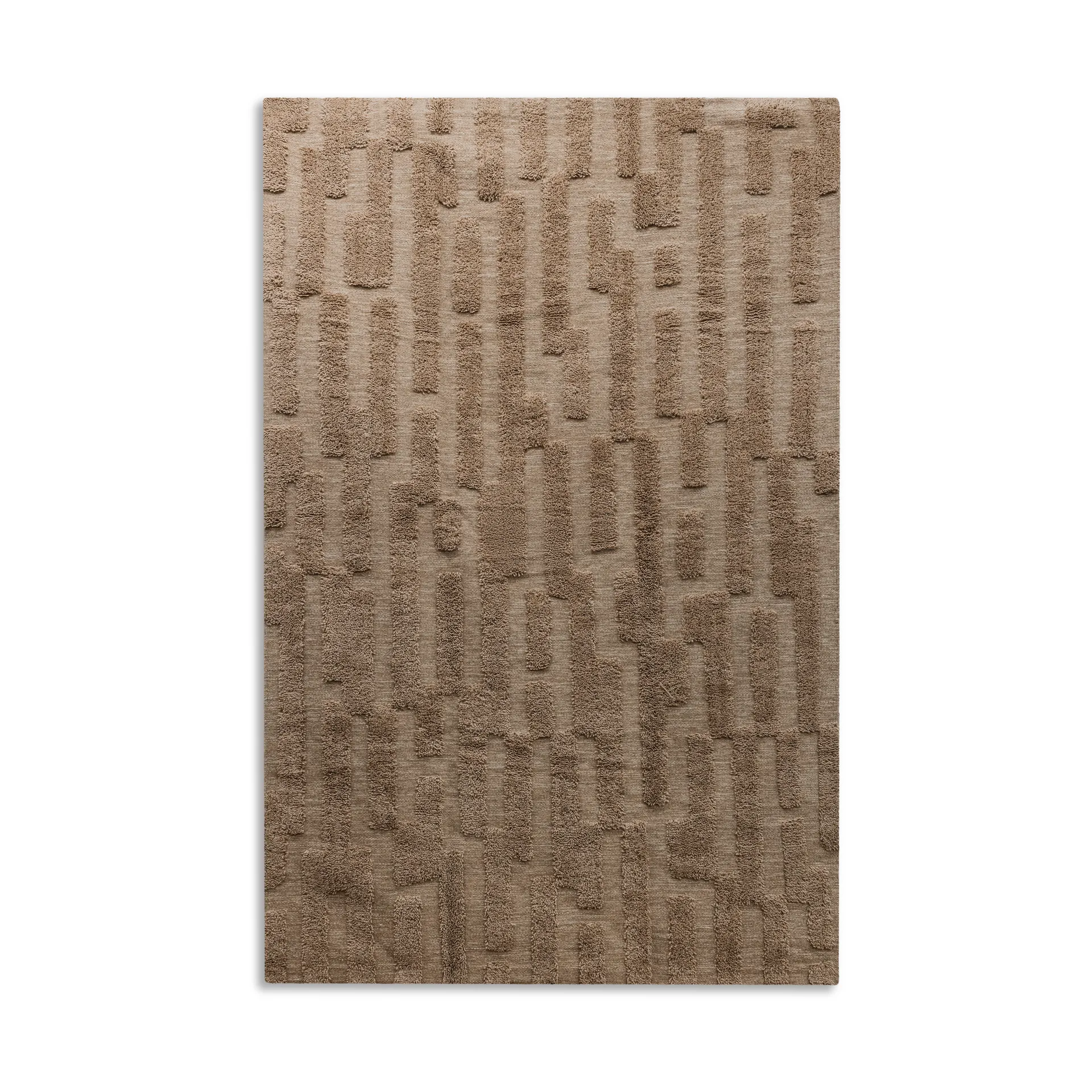Bielke μάλλινο χαλί 170x240 εκ., Dark beige Tinted