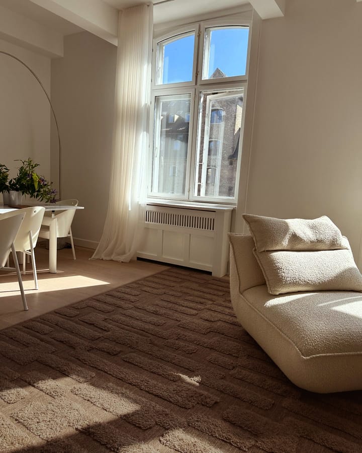 Bielke μάλλινο χαλί 300x400 εκ., Dark beige Tinted