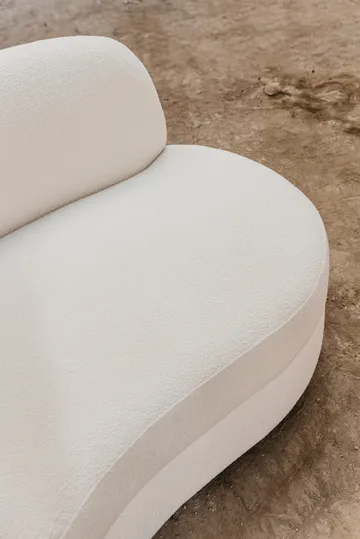 Delon καναπές - Bouclé off-white - Tinted