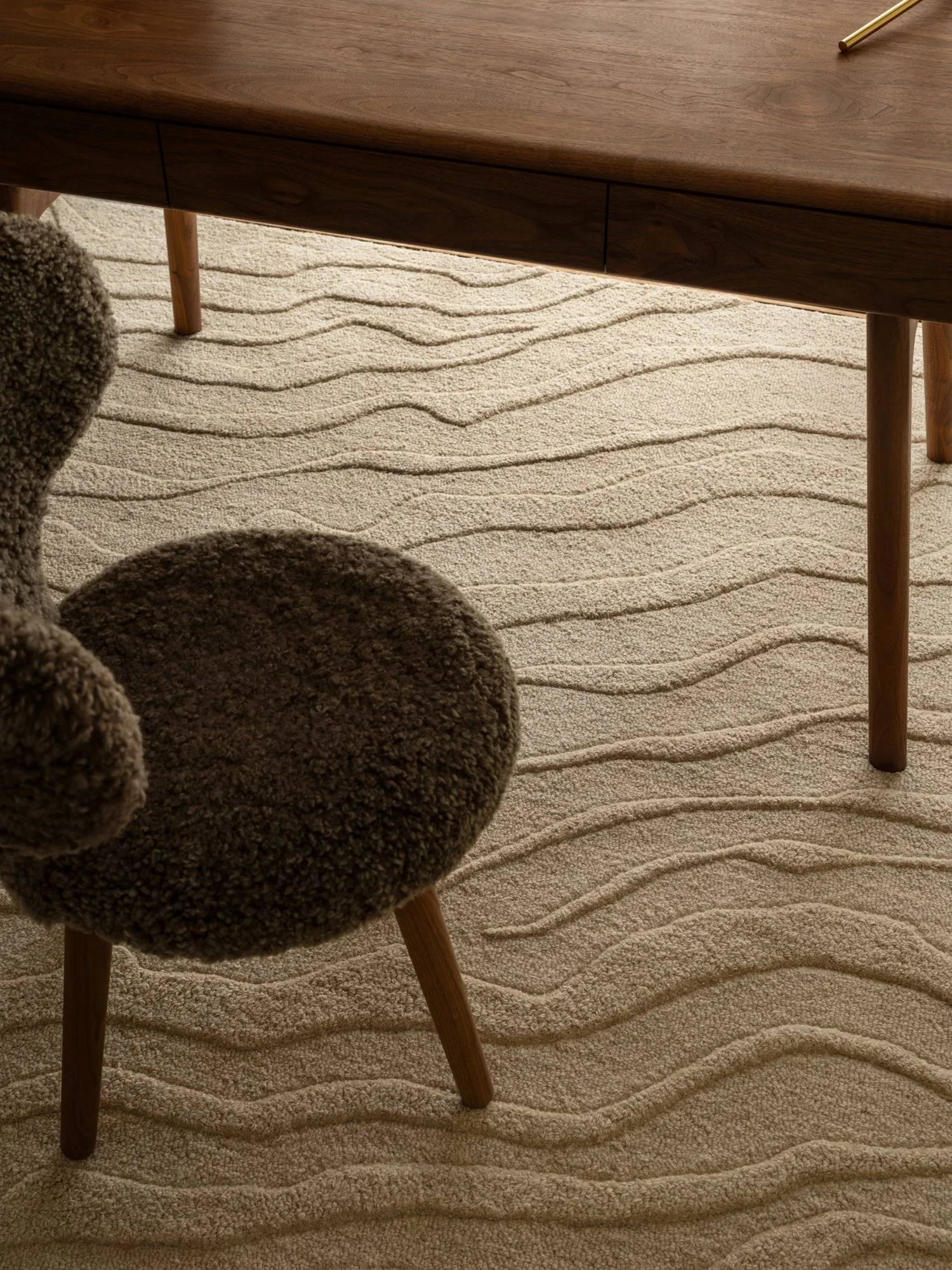 Duvell μάλλινο χαλί, Beige, 200x300 εκ. Tinted