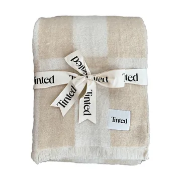 Hallin κουβέρτα mohair - Beige-εκρού, 130x170 εκ. - Tinted