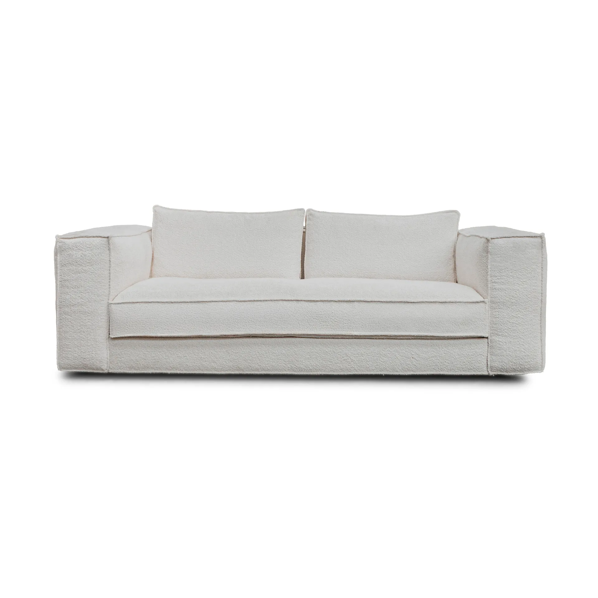 Klinge καναπές, Bouclé soft off-white Tinted