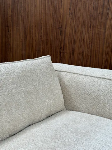 Klinge καναπές - Bouclé soft sand - Tinted