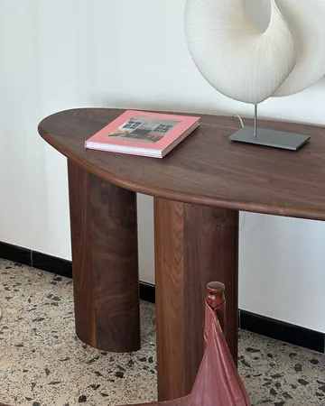 Κονσόλα Lowe - Καρυδιά dark brown - Tinted