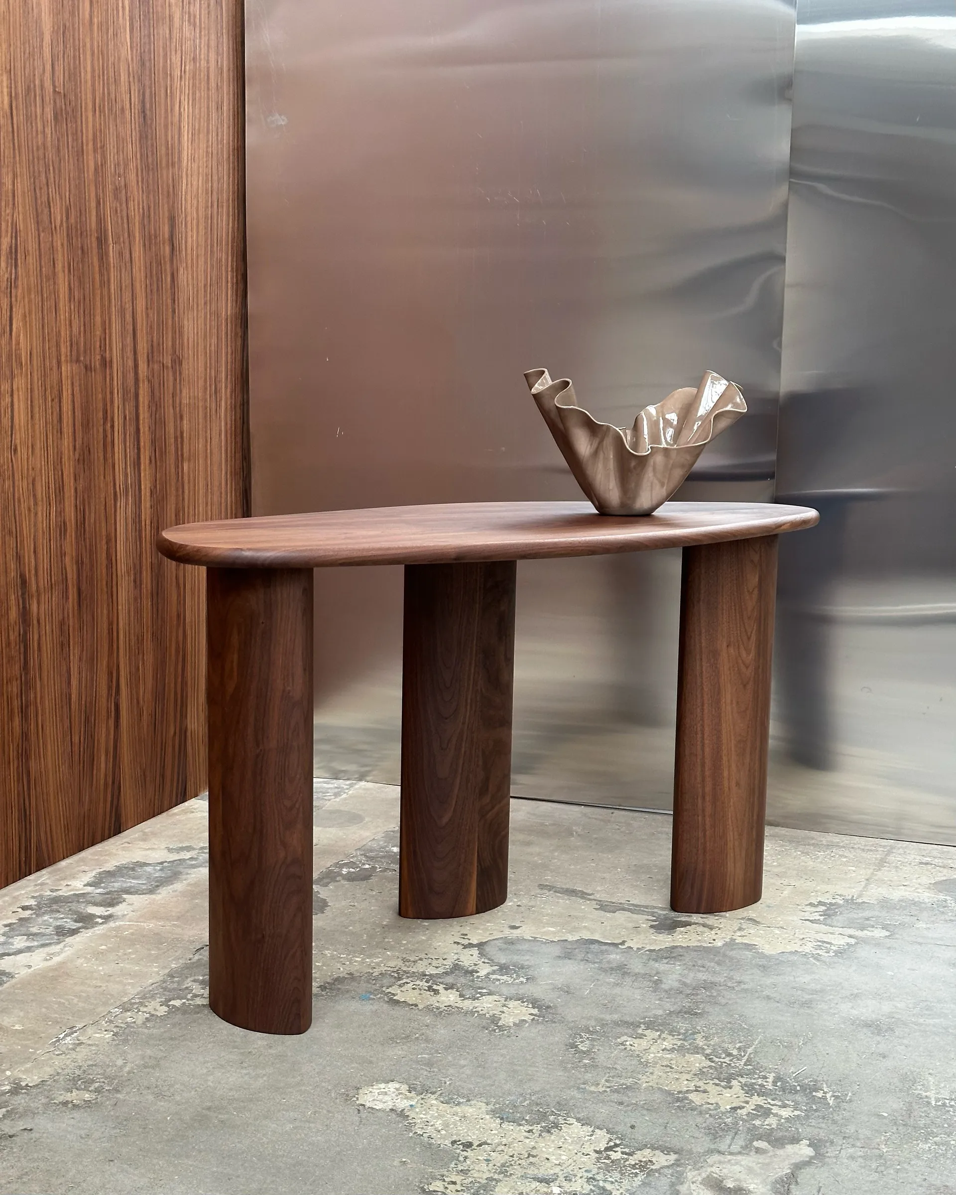 Κονσόλα Lowe, Καρυδιά dark brown Tinted